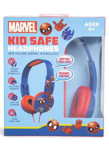 Marvel Spider-Man™ kid safe headphones